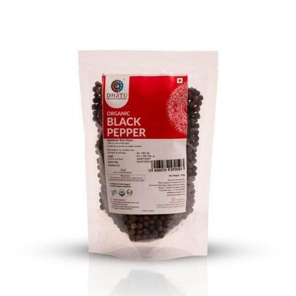 Organic Black Pepper 100g