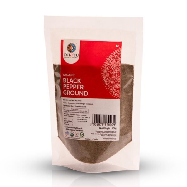 Organic Black Pepper Powder 100g