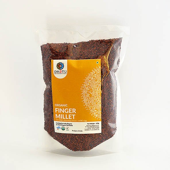 Organic Ragi Whole 1kg