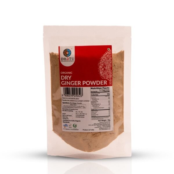 Organic dry Ginger Powder 50g