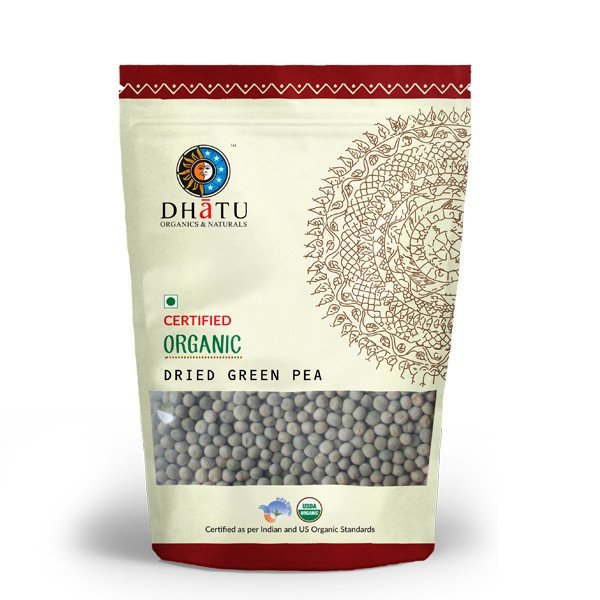 Organic Dried Green Pea 500g