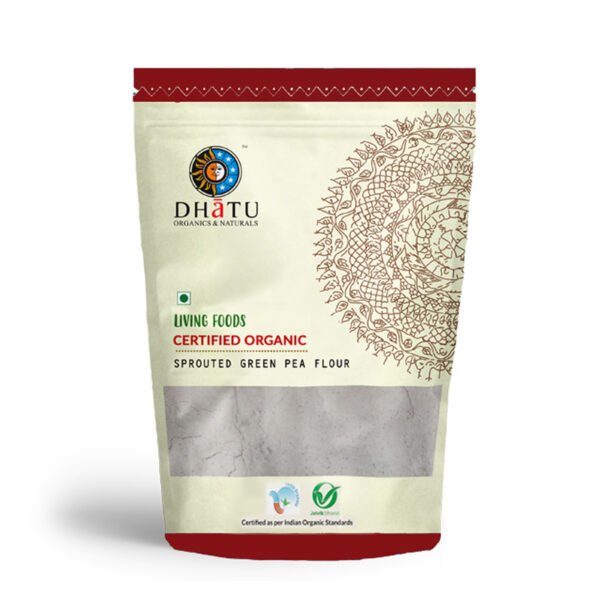 Organic Sprouted green pea flour 500g