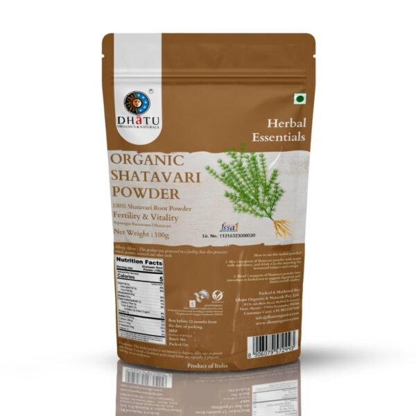 Organic Shatavari Powder 100g