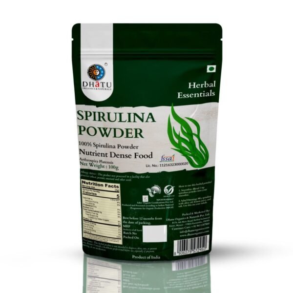 Organic Spirulina Powder 100g