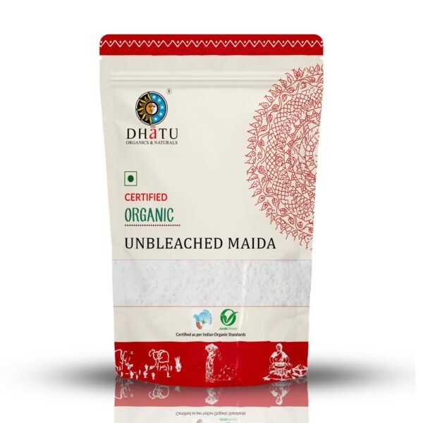 Organic Unbleached Maida Flour, 500g | Chemical-Free