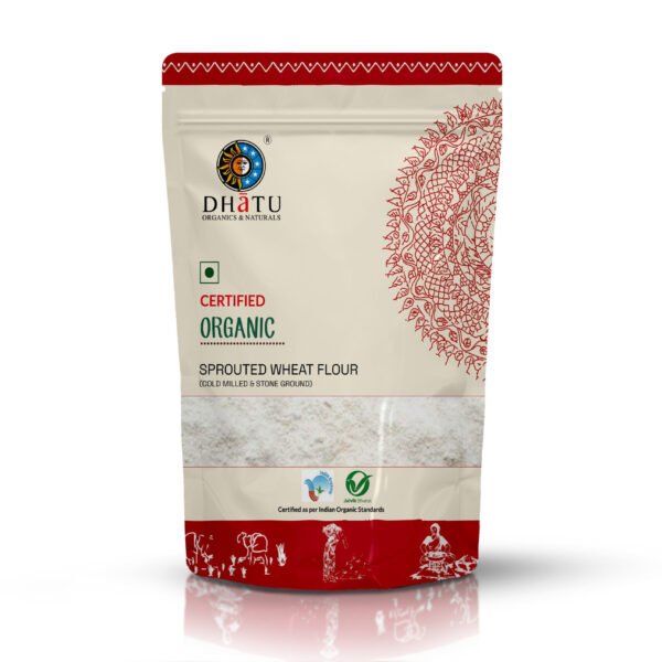 Organic Sprouted Wheat Flour 500g | Improved Digestion