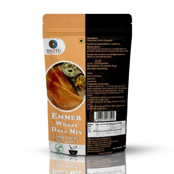 Emmer Wheat Dosa Mix 200g