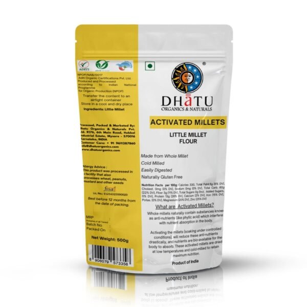 Activated Little Millet Flour 500g