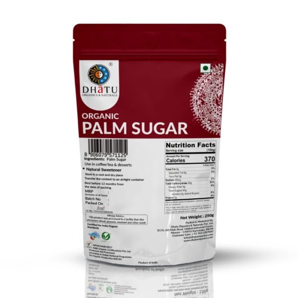 Organic Palm Sugar 250g