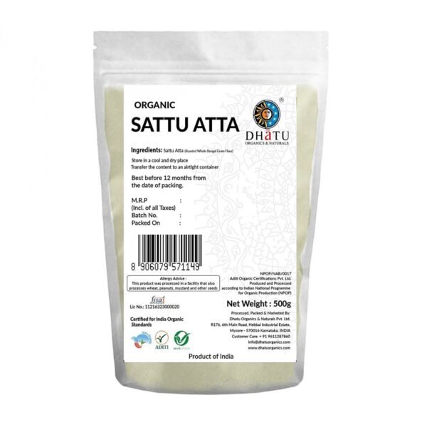 Organic Sattu Atta 500g