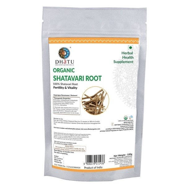 Organic Shatavari Root 100g
